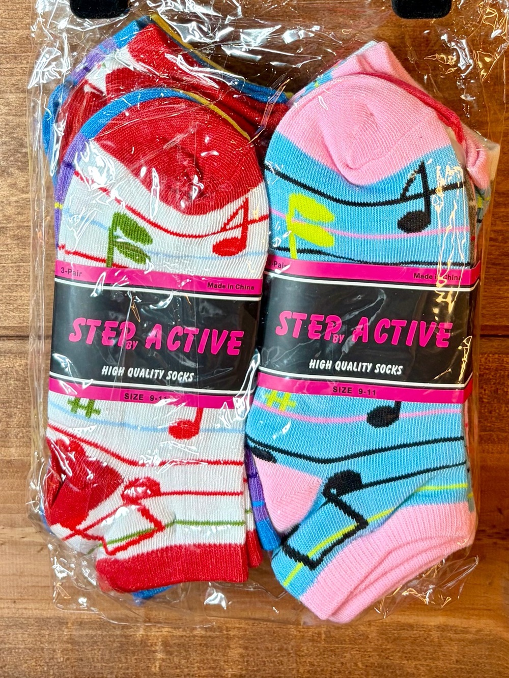 12-Pack Women's Music Note Theme Ankle Socks - Multi-Color 💕 🎵 💕 12 Pairs 💕
